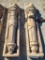 Union Pacific Building UP Concrete Building Architectural Salvage Decorative Pieces, 53.5in x