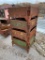 Stack of Four: Steel Material Handing Baskets, Area for Forks to Lift - One Money for All Four