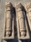 Union Pacific Building UP Concrete Building Architectural Salvage Decorative Pieces, 53.5in x
