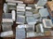 45+- Pieces of Architectural Salvage Glass Block (Basket Not Included)
