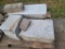 Pallet of Architectural Salvage, 3 Large Granite/Stone Slabs, 2 Misc. Pieces, 39in is the Longest