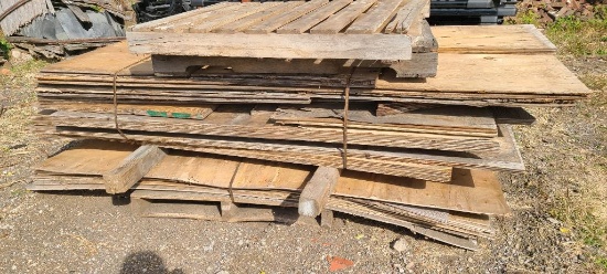 Pallet of 4ft x 8ft Plywood
