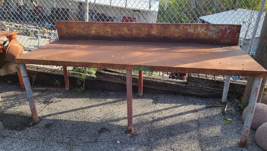 Steel Welding Work Table, 96in x 36in x 32in