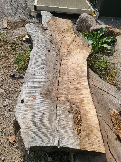 Reclaimed Wood Slab, Approx. 101in x 39in