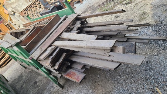 Large Selection of Antique Reclaimed Oak Trim, Baseboard from Houses (Bin Not Included)
