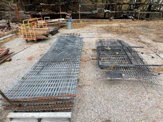 2 Partial Pallets of Wire Mesh Panels