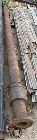 14ft Cast Iron Column from Old Market Omaha