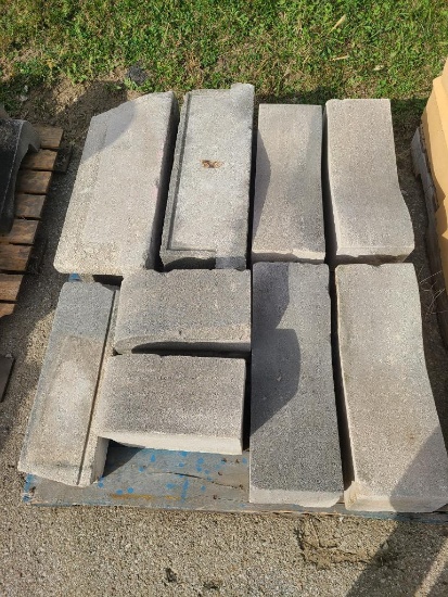 Pallet of Misc. Omaha Related Architectural Salvage Pieces