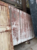 Large Wood Building Door