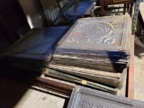 Pile of Early Tin Ceiling Panels, 24in x 48in