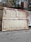 Old Large Wood Building Door