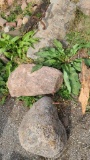 Landscaping Rocks and Curbstone, Approx. 64in, Rocks 32in and 22in