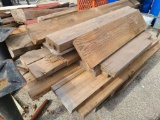 Pallet of Reclaimed Lumber and Slab