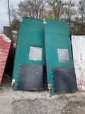 Two Matching Large Tall Swinging Doors