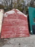 Primitive Wood Barn or Building Door