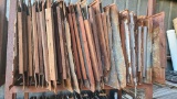 Section of Early Tin Ceiling Panels, 24in x 48in - 50+ Pieces Per Lot