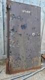 Early Cast Iron Safe Doors, 80in x 40in