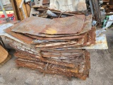 Large Pallet of Reclaimed Tin Ceiling Tiles, Large Quantity