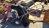Parker Spin Pak Wide Area Leaf Vacuum w/ 10HP Motor, Flat Tire, Did Not Test