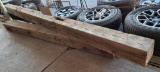 Lot of 2 Wood Beams 161