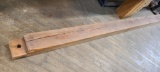 Reclaimed Solid Wood Beam 119in