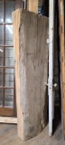 Heavy Live Edge Reclaimed Wood Slap, Extra Thick, 68in x 24in x 7in