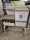 Antique Porcelain Cook Stove by Coleman Air-O-Gas