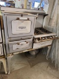 Antique Porcelain Cook Stove by Roper