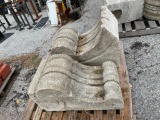 Two Architectural Salvage Building Corbels