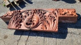 4 Piece Facade Imported from England by the Hilt Family, 78in x 28in