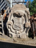 Union Pacific Railroad Building Concrete Corner Stone, 72in Tall, 40in Deep, 54in Wide