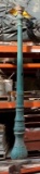 Lot of 2 Cast Iron Lamp Posts, Antique
