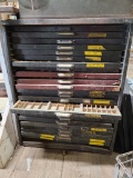 24-Drawer Hamilton Printers Cabinet, 35in x 20.5in x 44in High