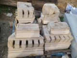 Pallet of Omaha Building Architectural Salvage Terracotta, Dental Floss Design