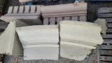 Pallet of Omaha Building Architectural Salvage Terracotta, Some Etching