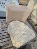 Pallet of Omaha Building Architectural Salvage Terracotta and Stone