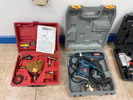 Palm Nailer, Orbital Sander, Electric Drill