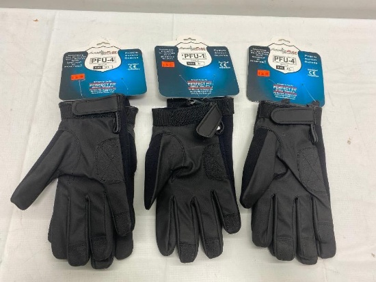 3: Amore Flex Gloves Black Size L and XL