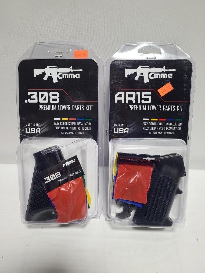 Lot of 2; CMMG .308 & AR15 Premium Lower Parts Kits