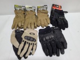 (6) Tactical Gloves Oakley & Others Large