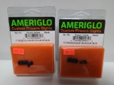 (2) Ameriglo Custom Firearm Sights GL-115 Classic Yellow for Glock