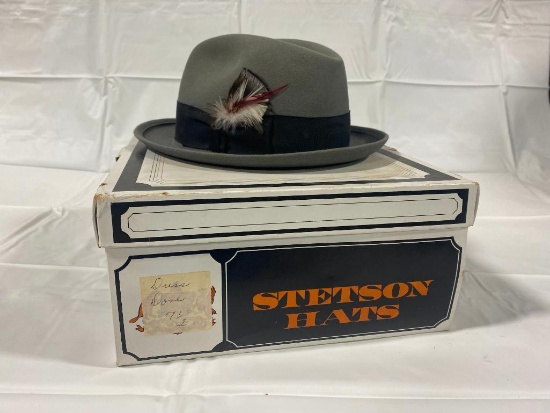 Vintage Stetson Men's Hat in Orig. Box, Size 7-1/2