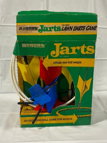 Regent Jarts Lawn Darts Game, Vintager w/ Orig. Box