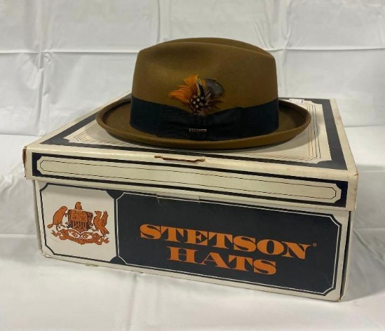 Stetson Mens Hat w/ Orig. Box, Size 7-1/2