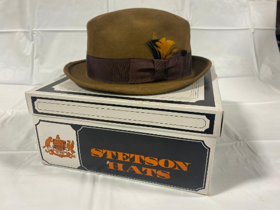 Paul Bonds Portis Beaver Blend Don Hoe Hat of Champions Vintage Hat Size 7-1/2