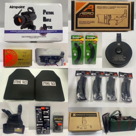 The Auction Mill Auction Catalog Tactical Gear, Clothing Gun Shop Liquidation 11/14 Online