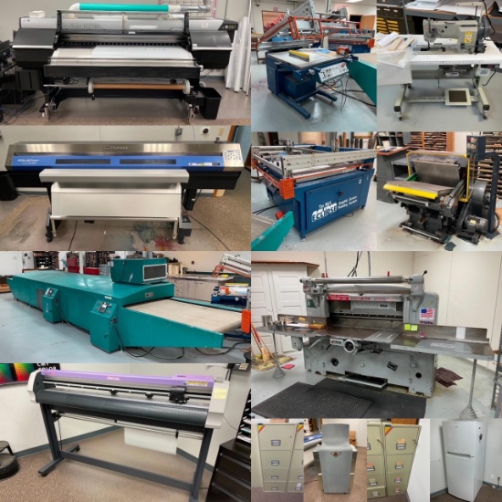 Large Format Printer Asset Liquidation