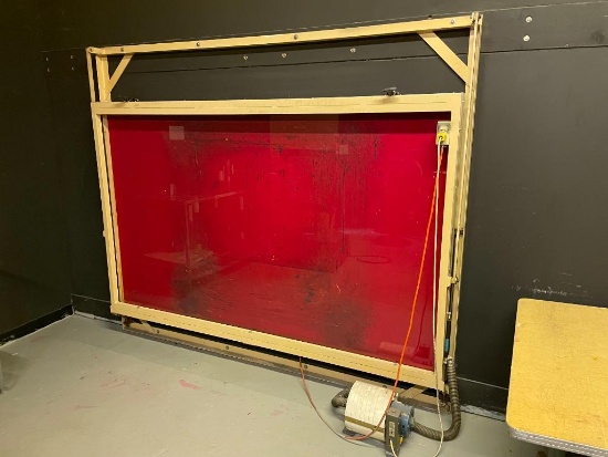 Air Tight Drying Cabinet w/ Fan Motor and Switch on HD Steel Frame