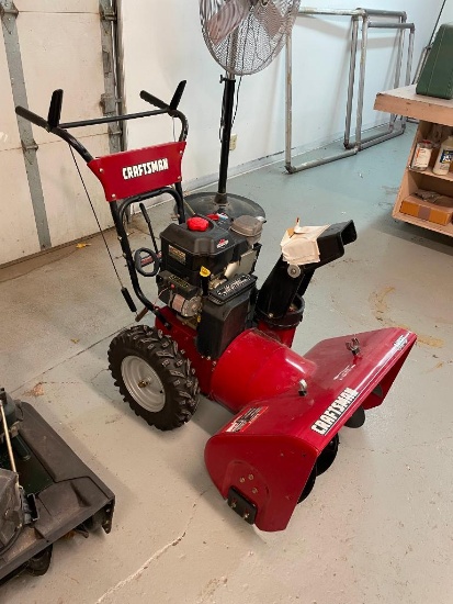 Craftsman 2-Stage Snow Blower w/ Electric Start, 8.5HP, 27in Path, Model: 536.881850