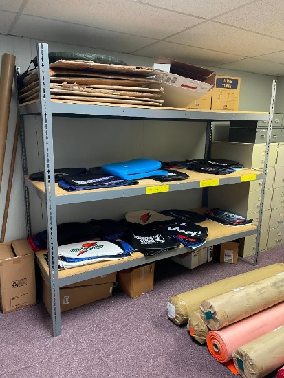 HD Shelving Unit, 96in Wide, 84in High, 36in Deep w/ 3 Shelves